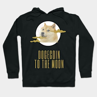 Dogecoin to the Moon Hoodie